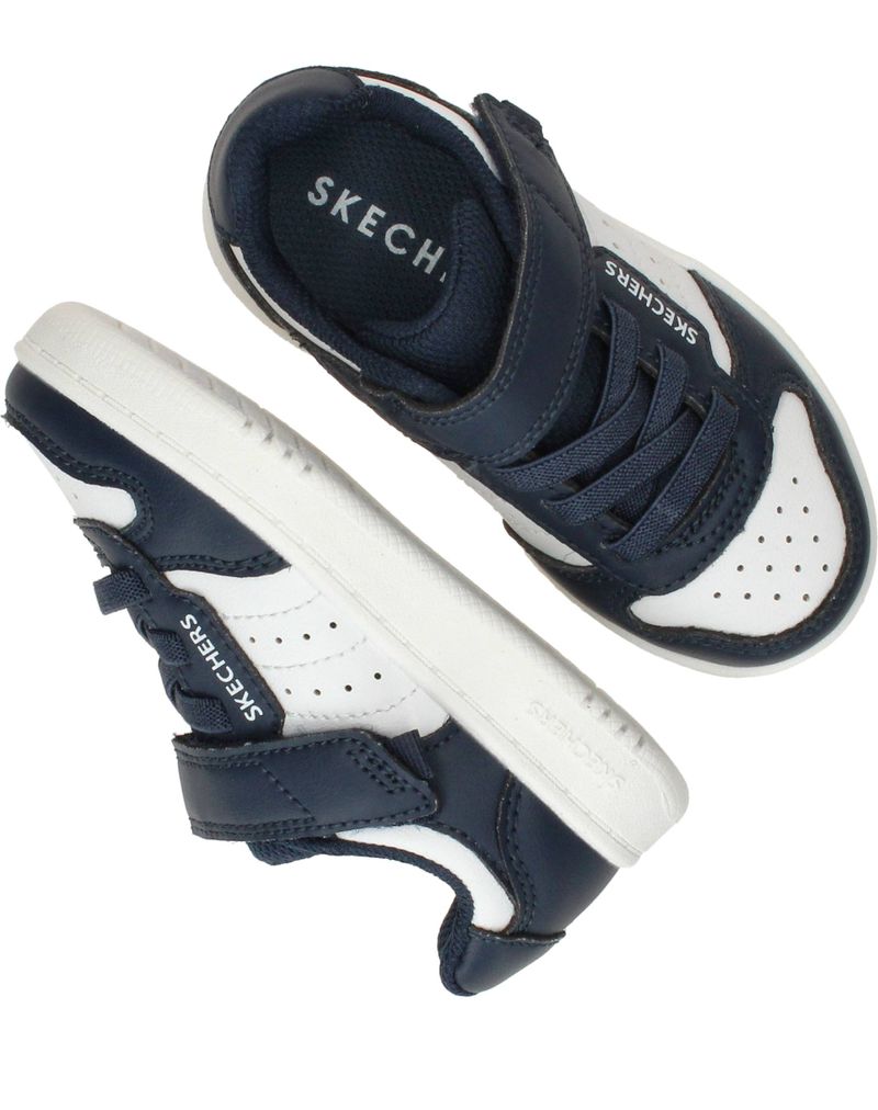 Skechers Quick Street Sneakers Blauw Jongens
