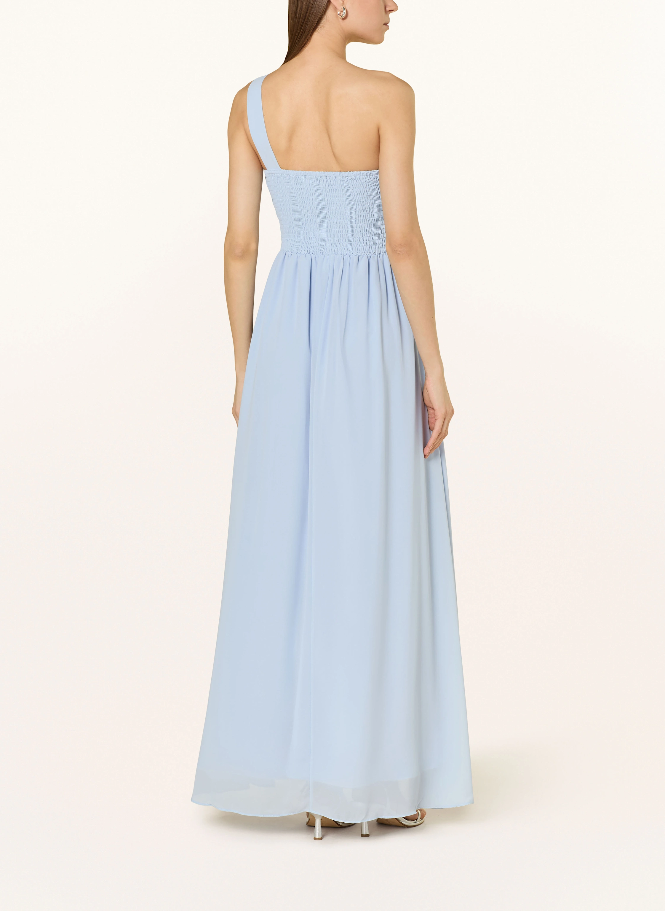 APART One-Shoulder-Kleid mit Plissees