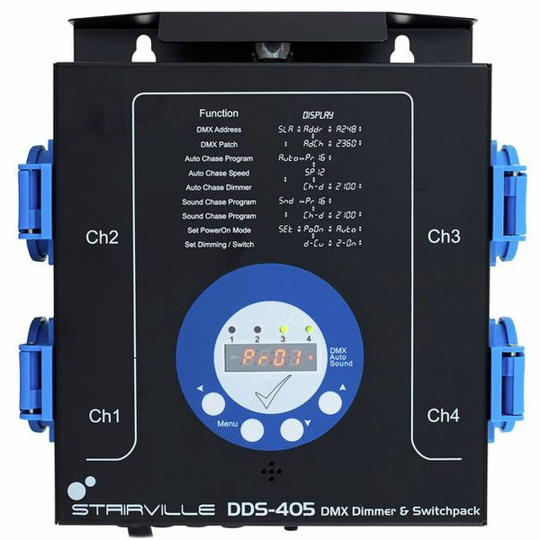 Stairville DDS-405 DMX Dimmer & Switcher