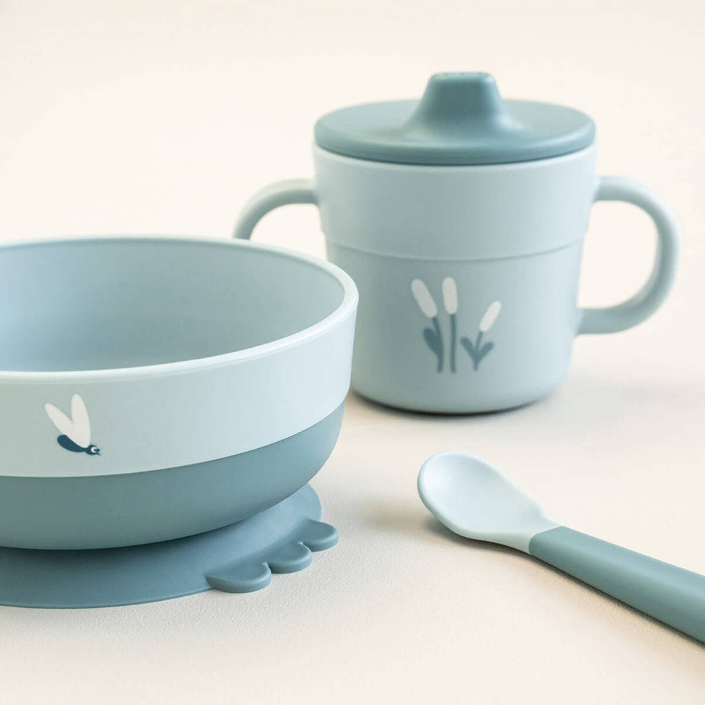Foodie first meal set Elphee Blue