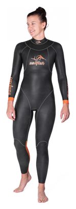 Combinaison Néoprène Femme Sailfish Atlantic 2 Noir Orange