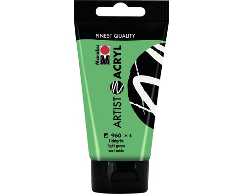Marabu Artist Acrylverf 960 Lichtgroen 75 ml