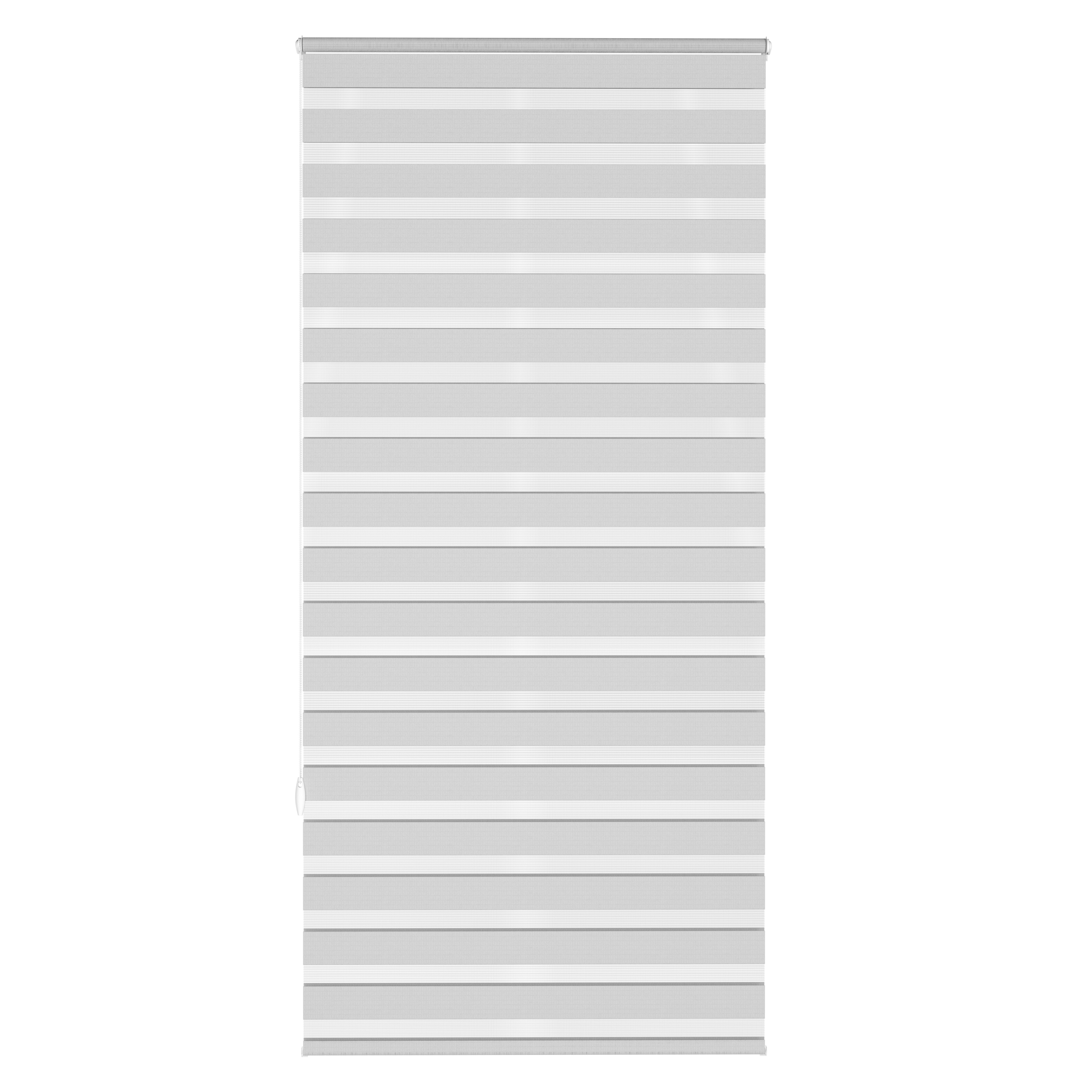 Doppelrollo grau 100 x 220 cm