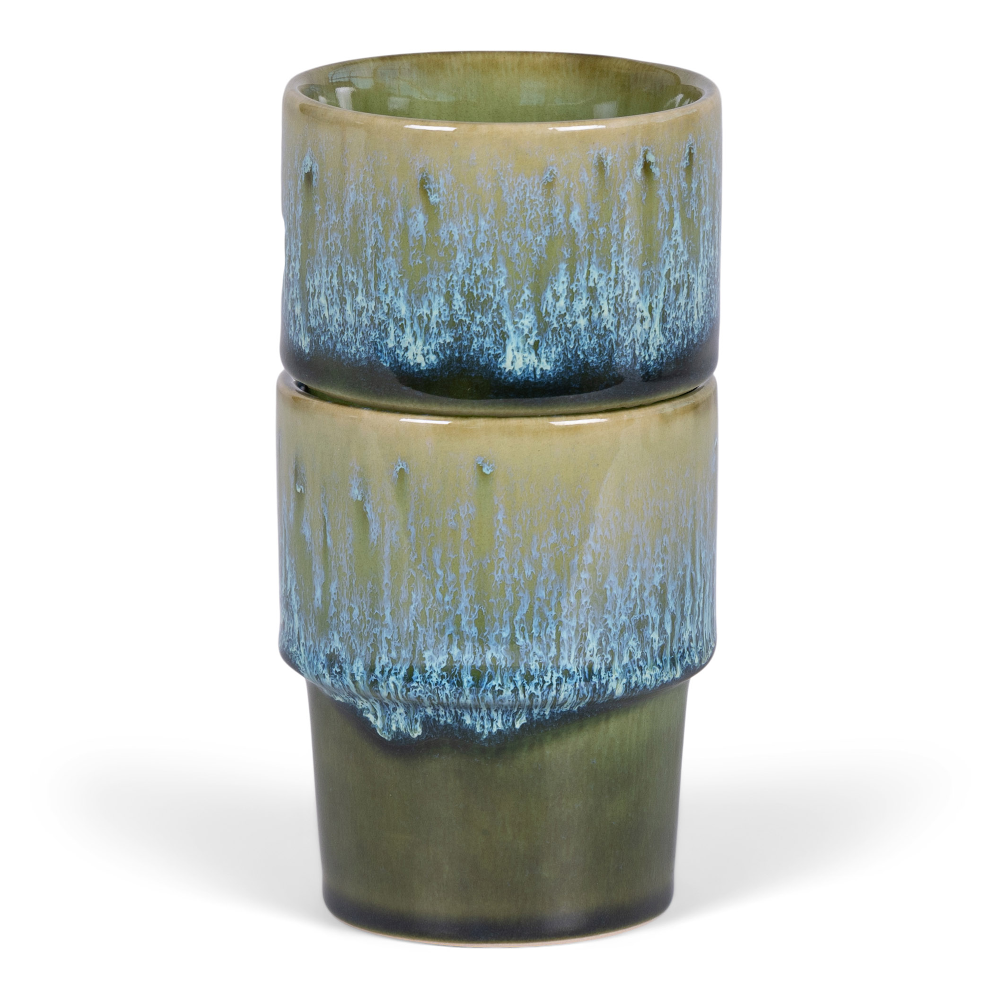 Mok Noor L moss aqua - set van 4