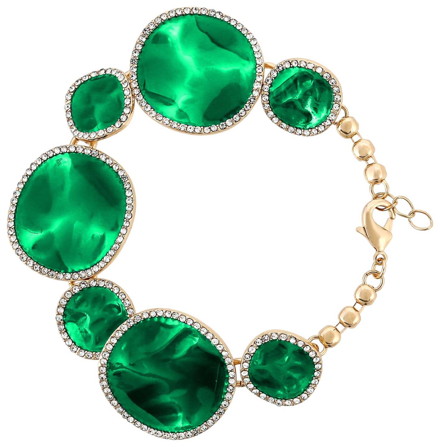 Armband - Green Enamel
