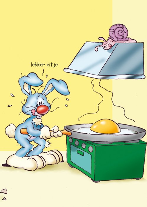 Doodles | Paaskaart | illustratie