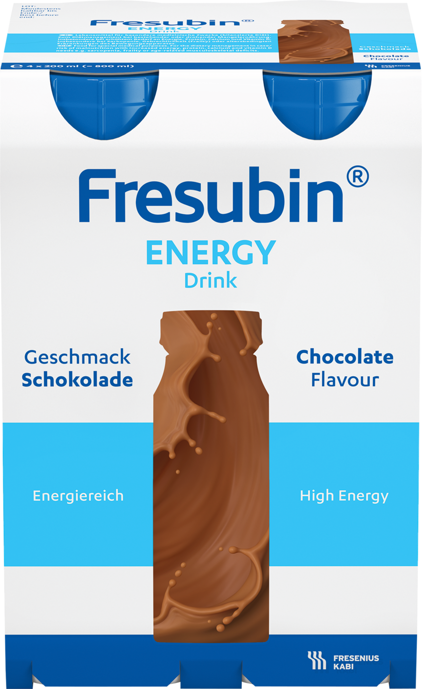 Fresubin Energy Drink sjokolade 4 x 200 ml