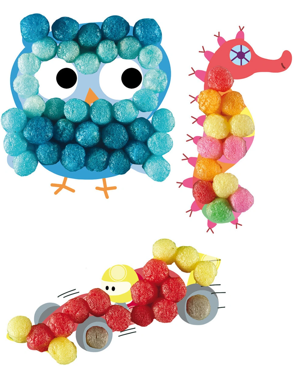 PlayMais-Set MINI MOSAIC - SEA, OWL, CAR 3-teilig