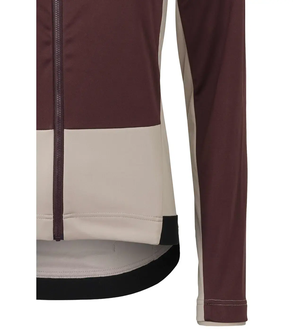 AGU Performance Winter Fietsjack Donkerrood/Beige Dames