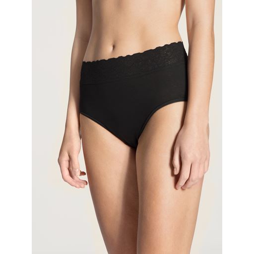 Calida Iconics Midi Brief, Black, S