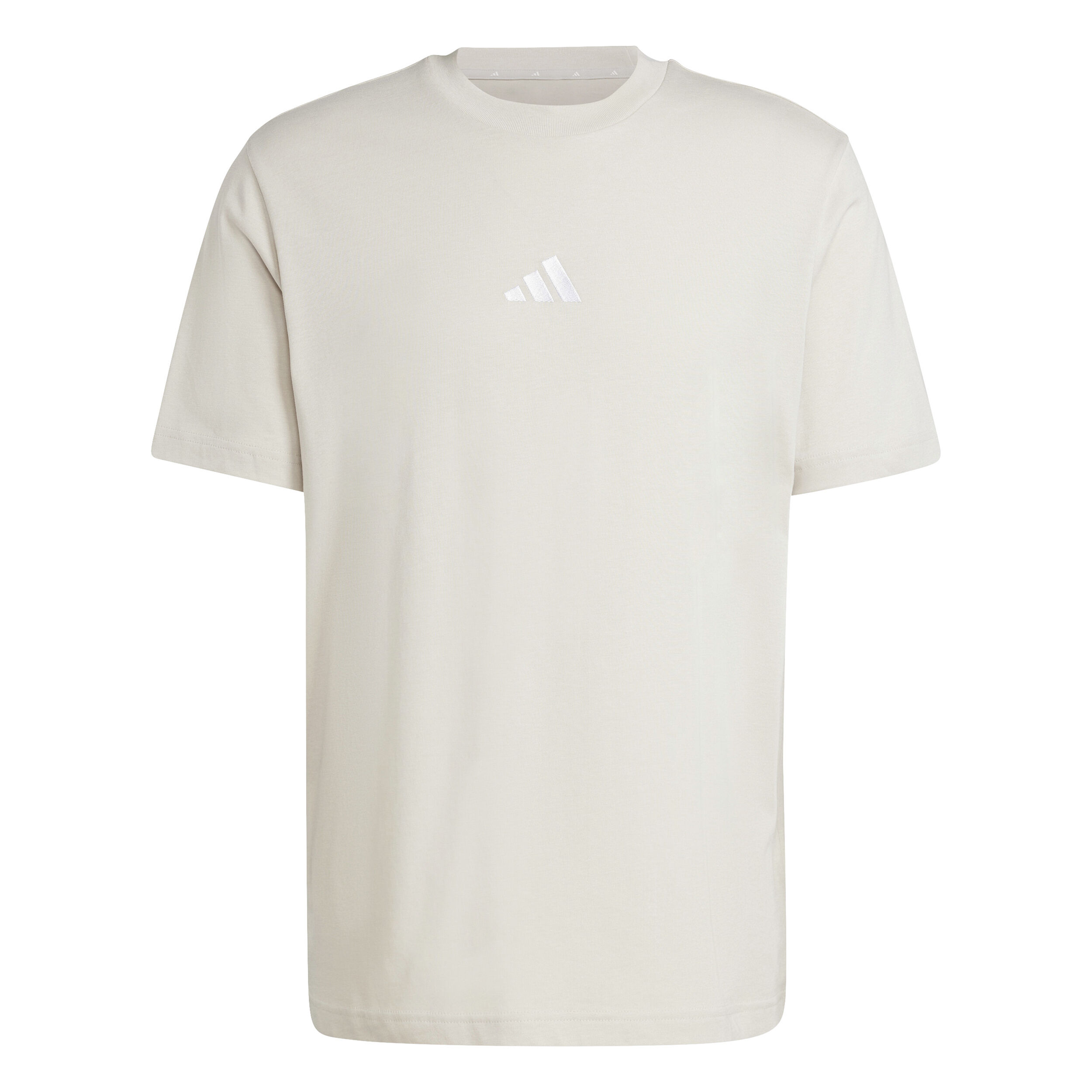 adidas Essentials Small Logo T-shirt Hommes - Gris