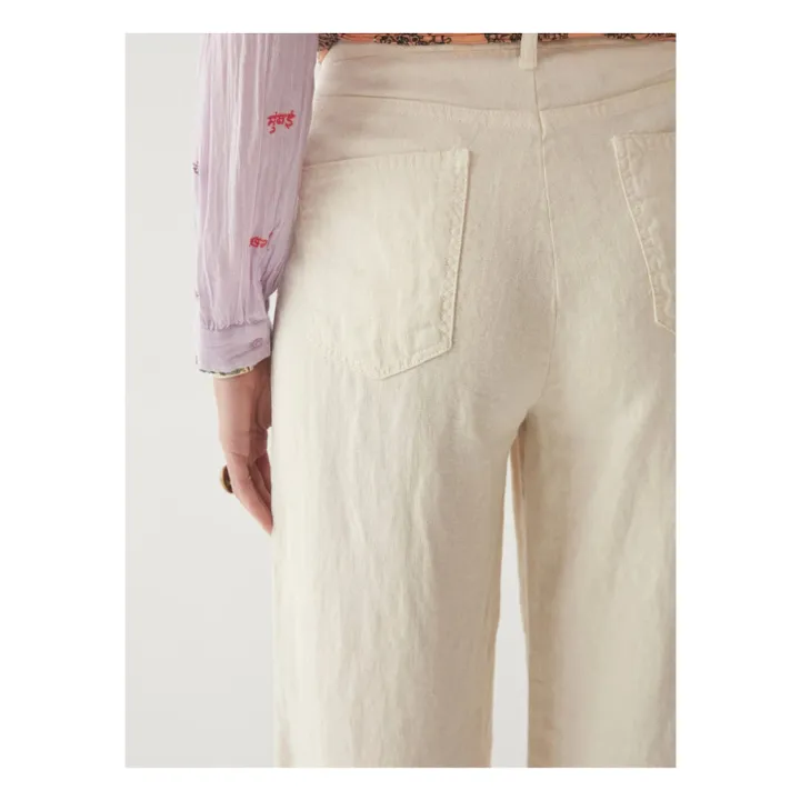 Maison Hotel Pantalon Ample Marisa | Blanc