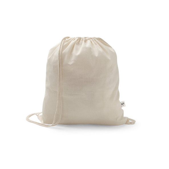 hi!dea 92392 - Sac à dos en coton recyclé (70%) et polyester (30% rPET) (150 g/m²)