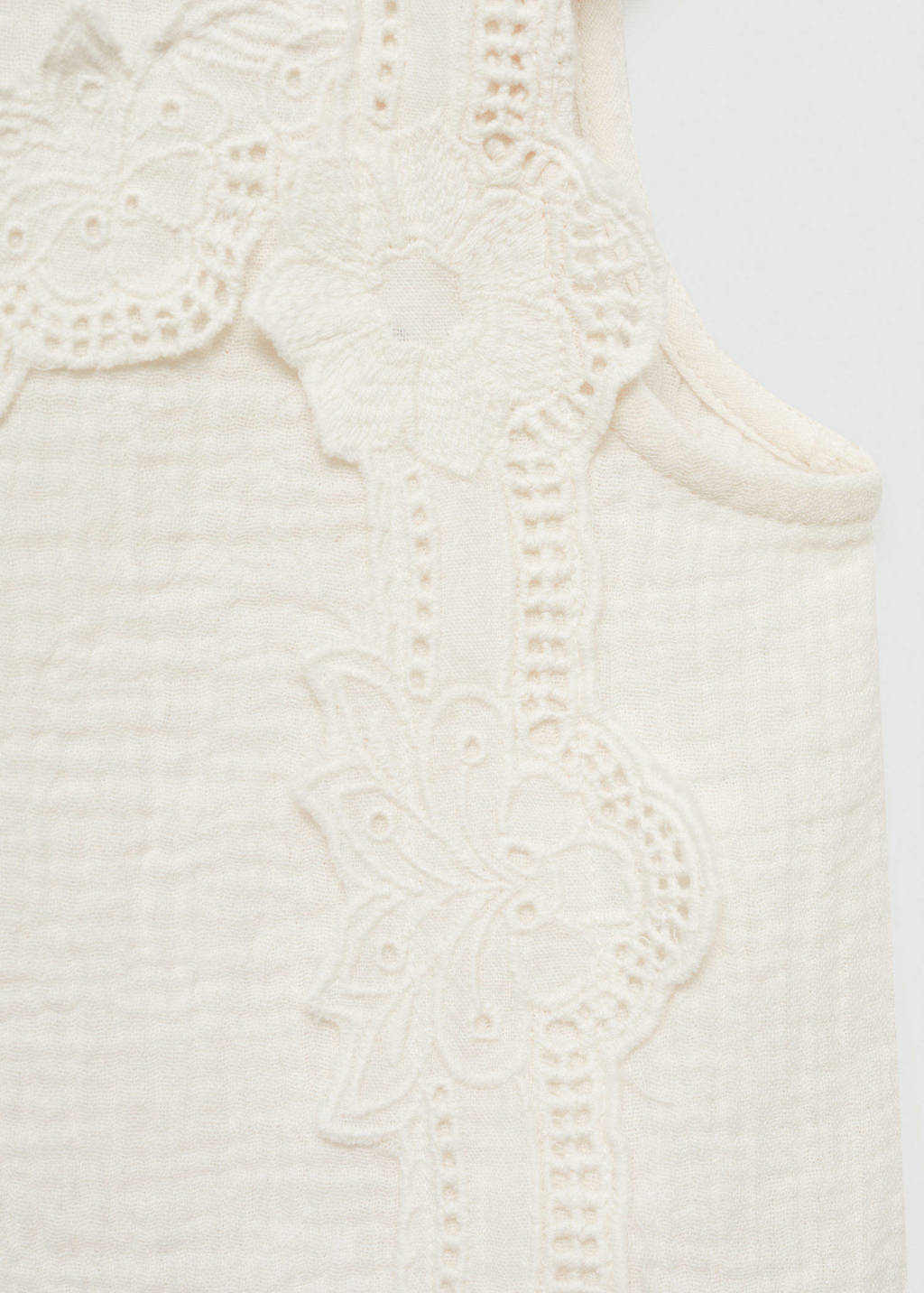 Mango Kids top lichtbeige