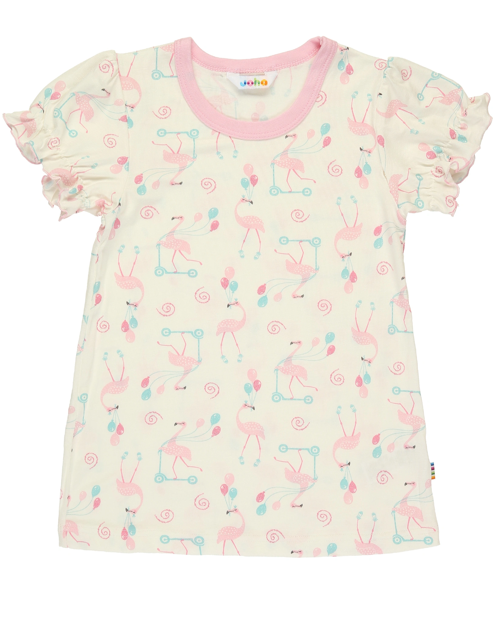 Schlafanzug kurz 4031 FLAMINGO in rose