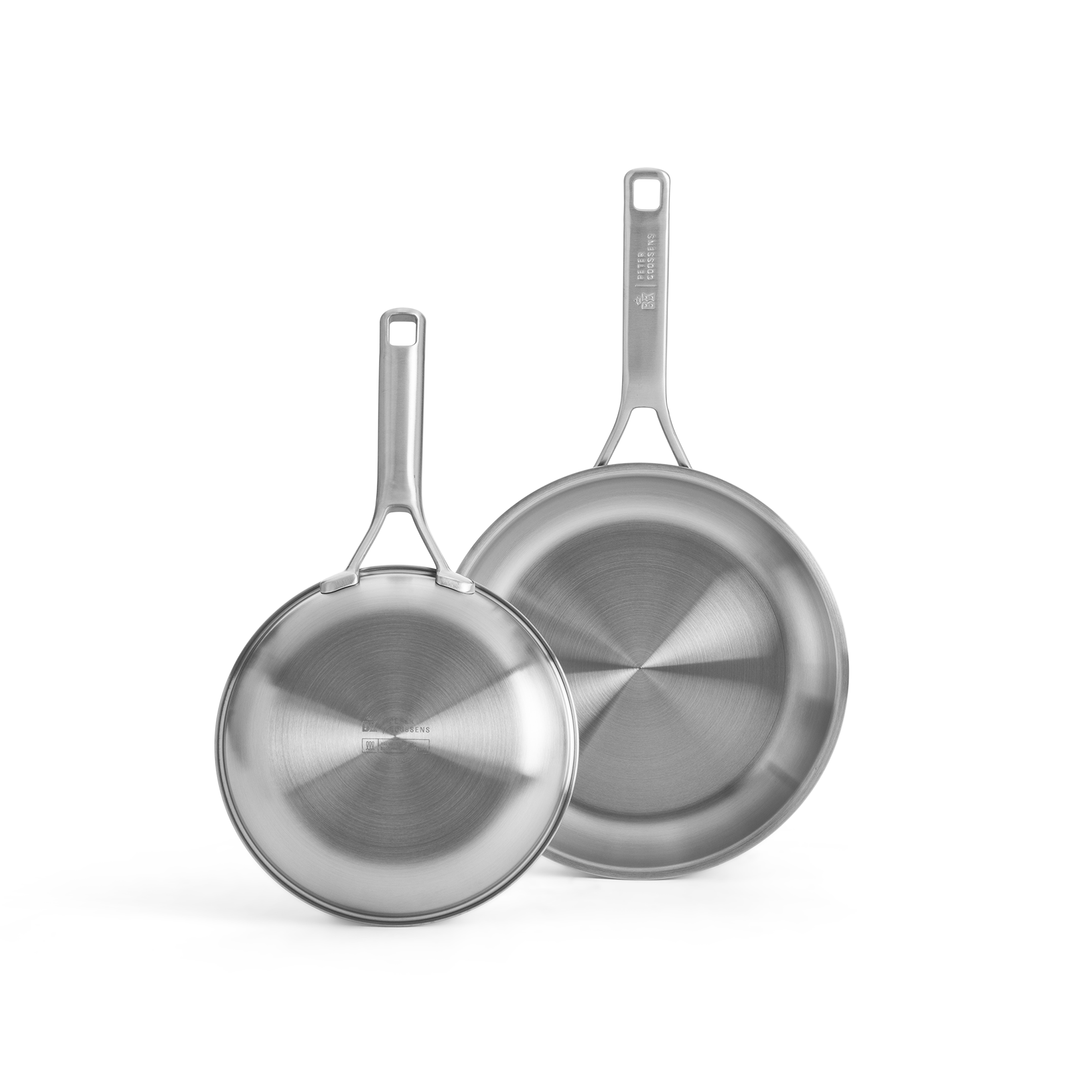 Maestro RVS koekenpanset (20cm   24cm)