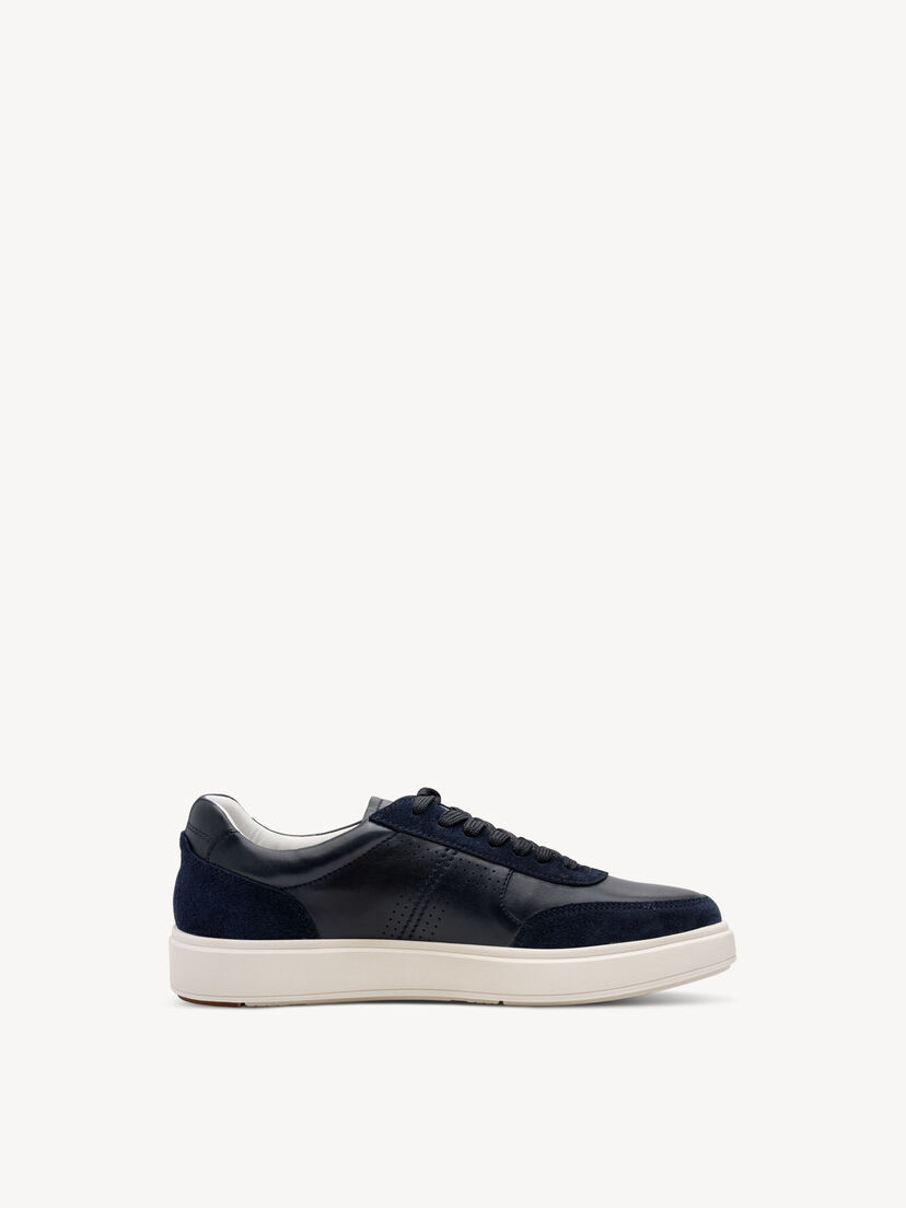 Leren Sneaker - blauw