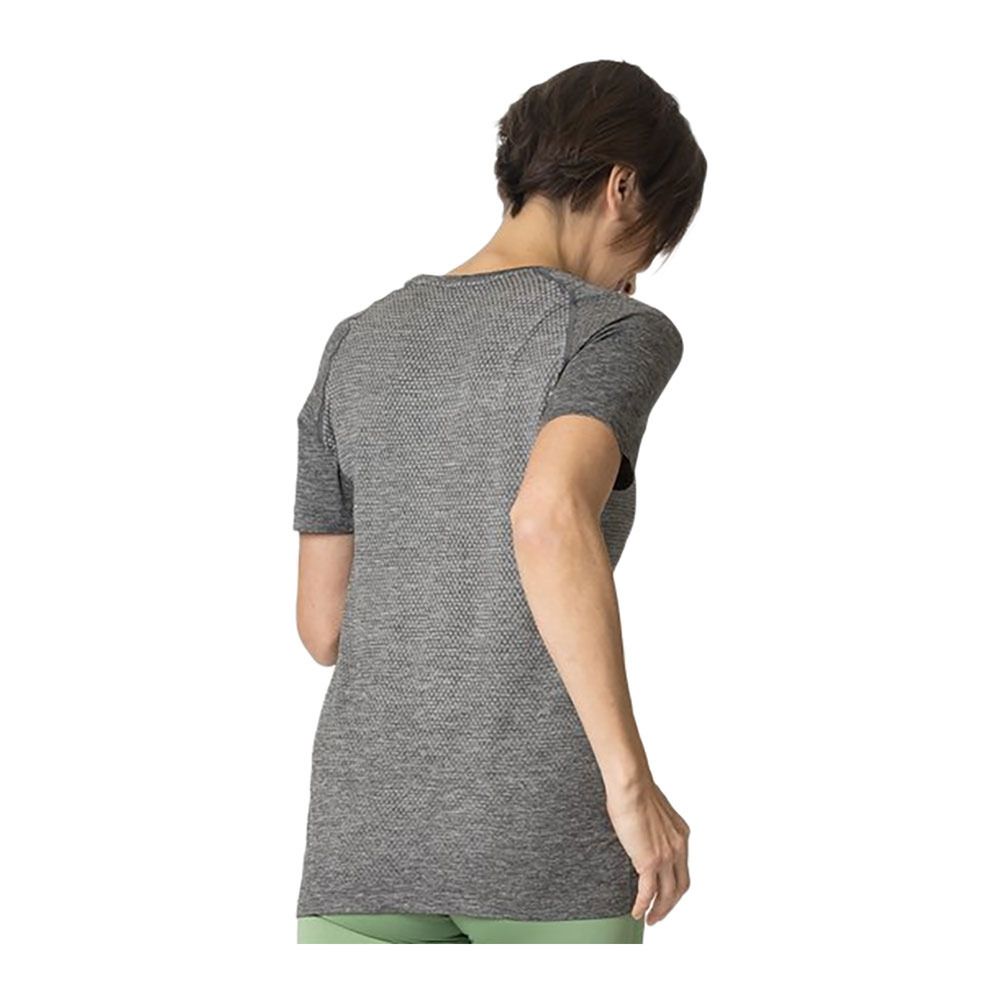 Odlo ESSENTIAL SEAMLESS - Maillot Femme stone grey melange