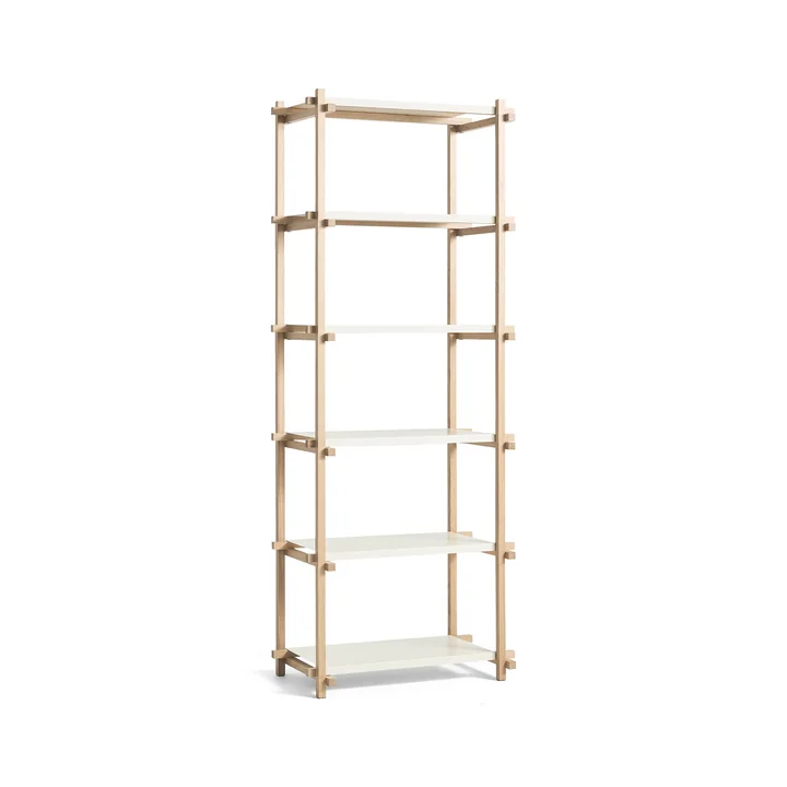 HAY - Woody Column High, Eiche geseift / almond white