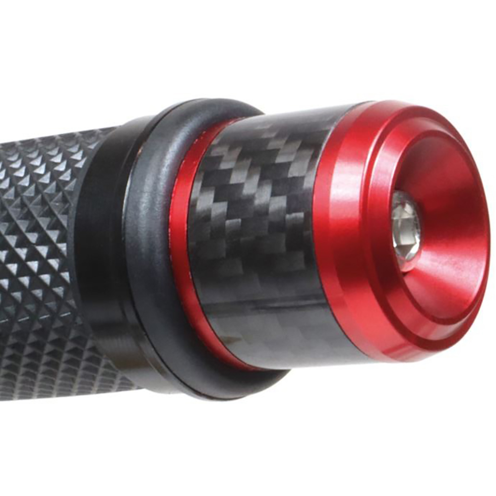 Chaft - Embout de guidon Horos Rouge