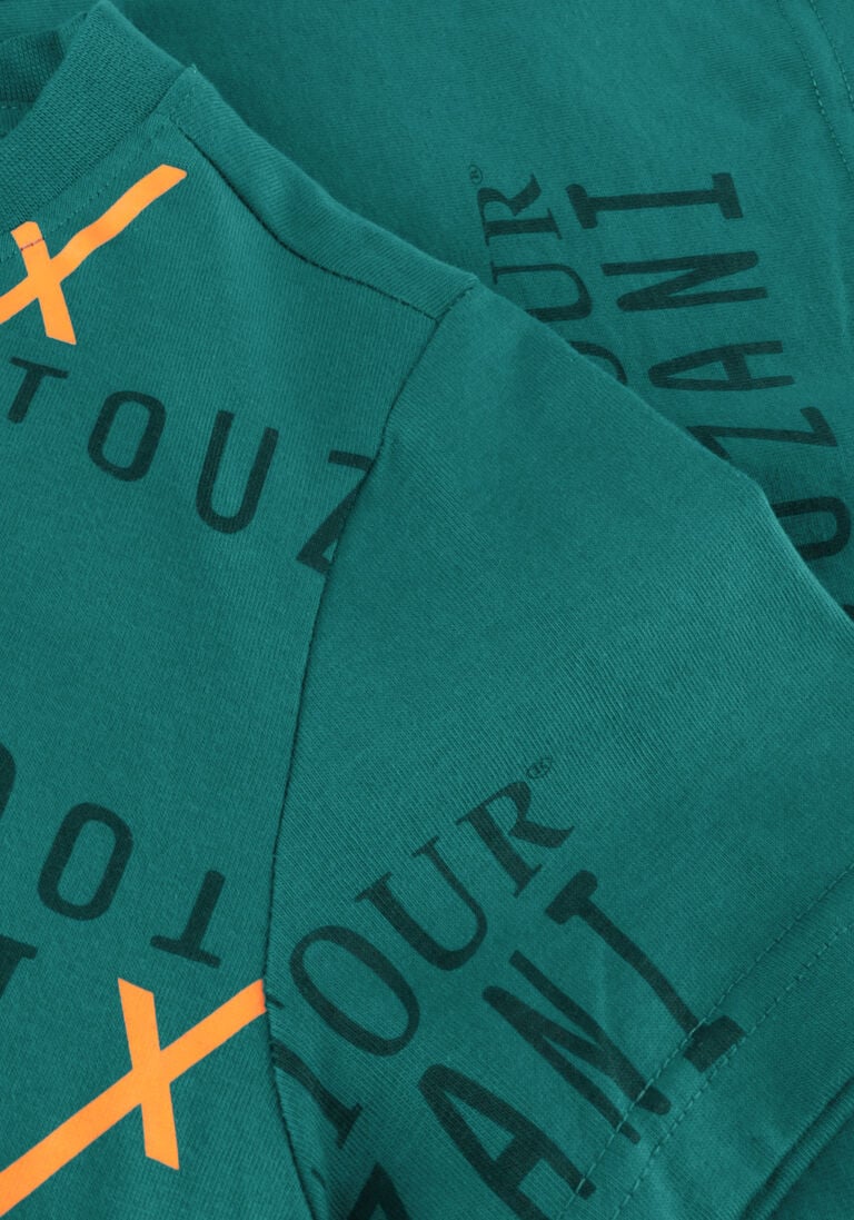 RETOUR donkergroene retour t-shirt soccer