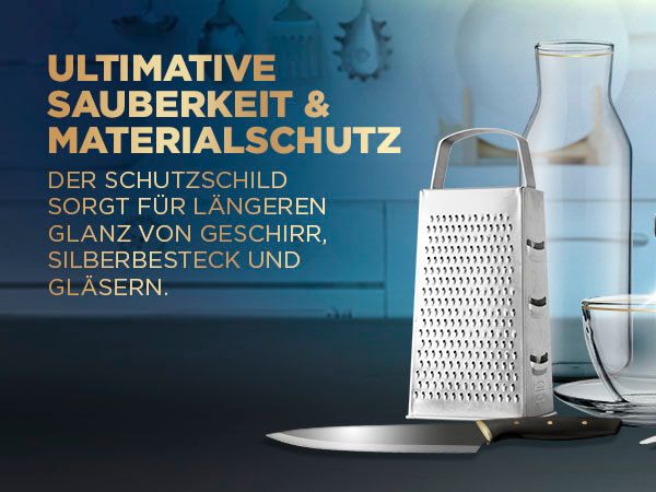 Finish Maschinenspülmittel Ultimate Infinity Shine 80 Stück Spülmaschinentabs für glänzendes Geschirr