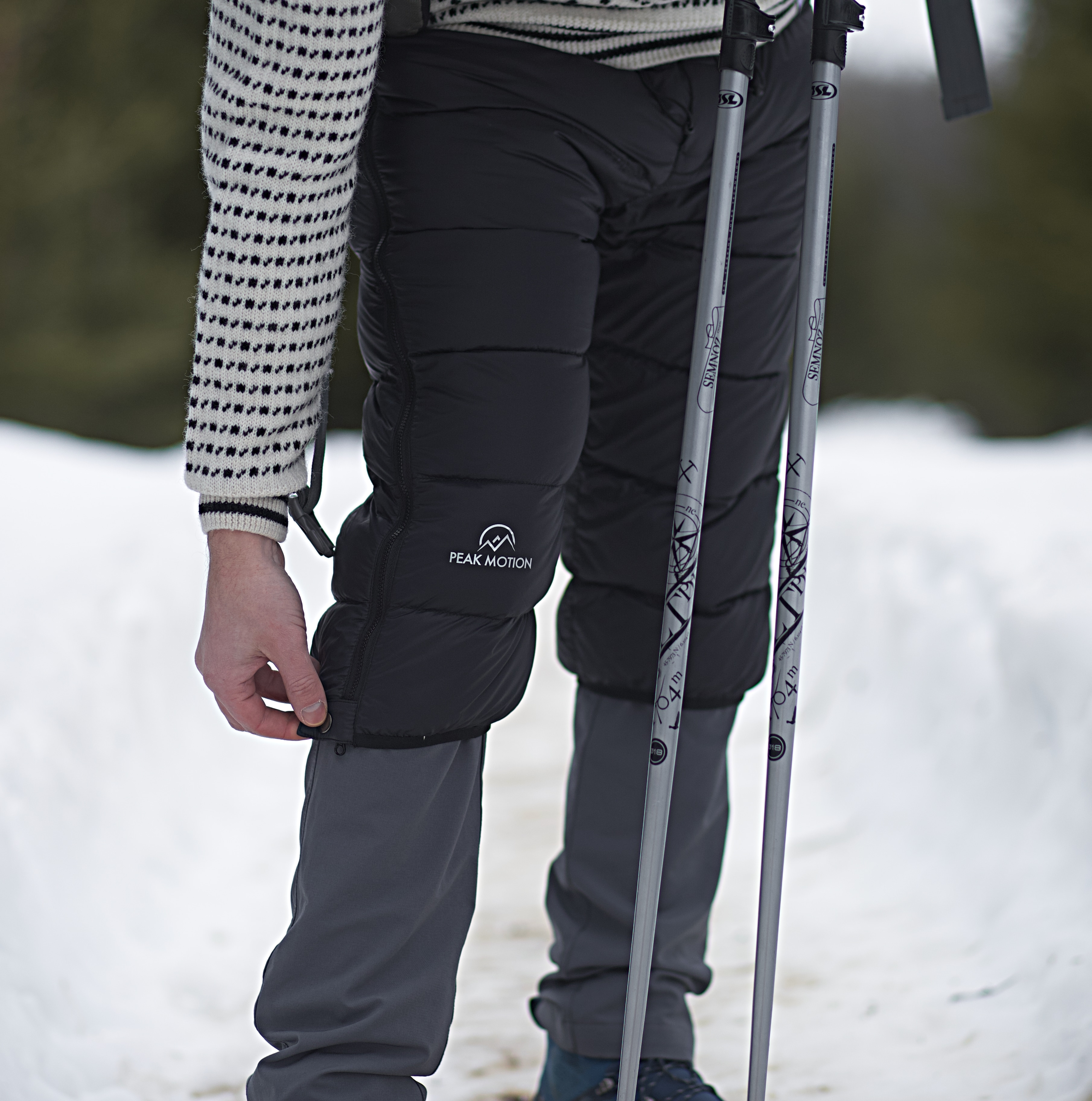 Peak Motion Pasvik Dunshorts<br>Varm isolasjons shorts - Unisex modell