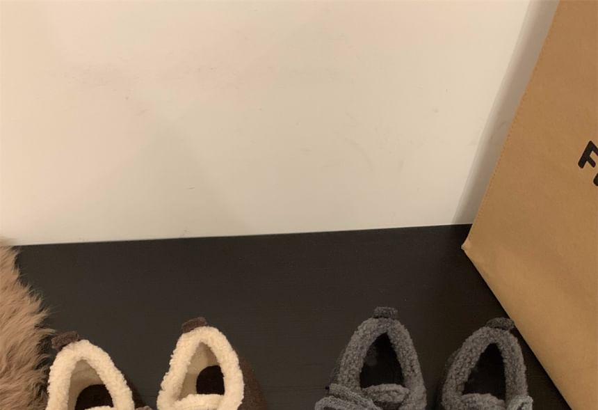 Queenie's Home - Veterschoenen met fleece rand