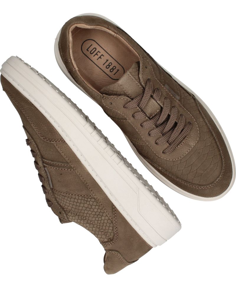 LOFF 1881 Sneakers Taupe Heren