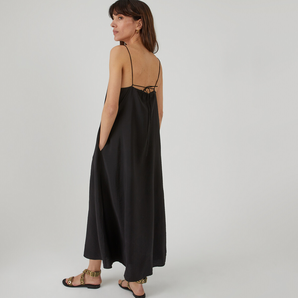 COLEÇÕES LA REDOUTE<br>Saia longa com alças finas