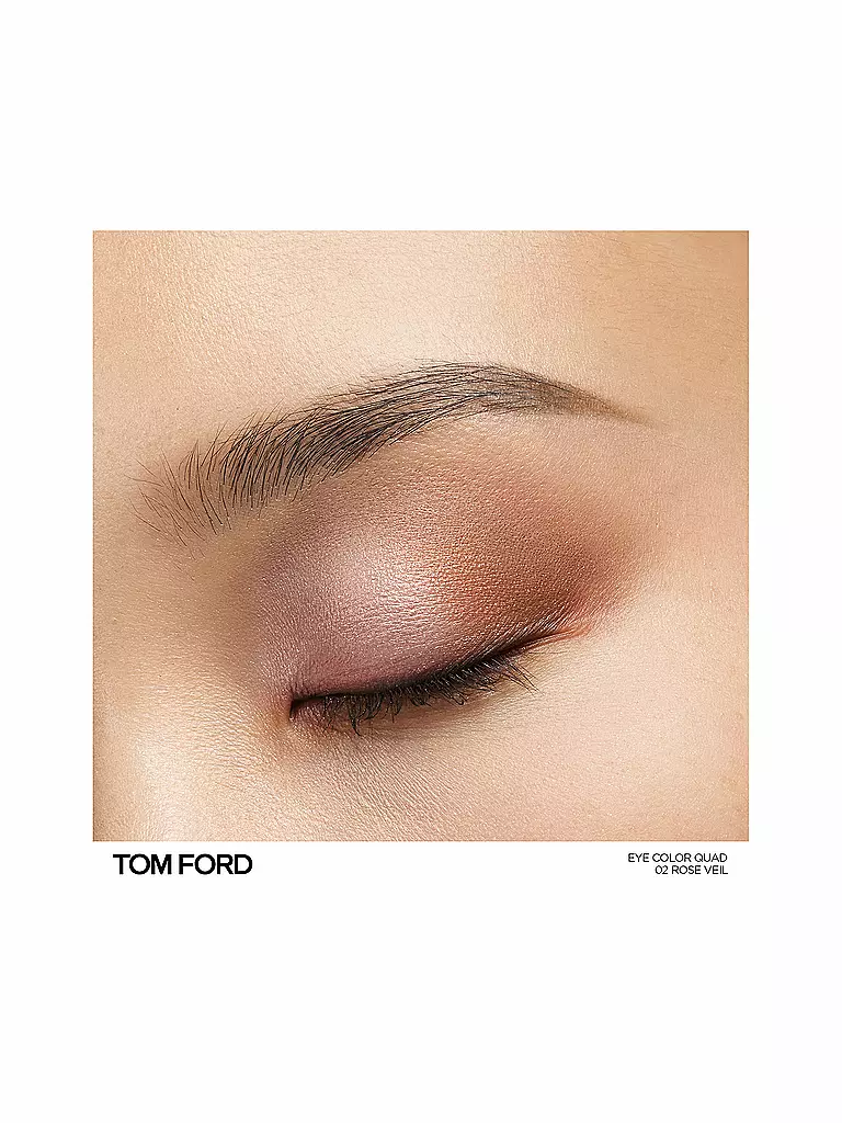 TOM FORD BEAUTY Lidschatten - Runway Look Iconic Eye Color Quad (01 Rose Veil) rosa