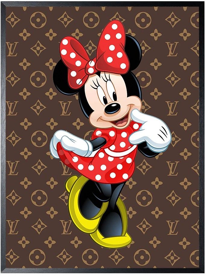 Art Print Minnie Mouse MINNI-078