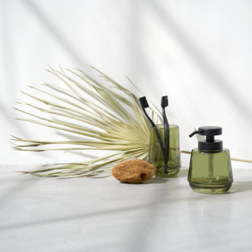 Sealskin Zeepdispenser Mood groen 380 ml vrijstaand