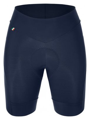 Cuissard Court Sans Bretelles Femme Santini Omnia Bleu Foncé