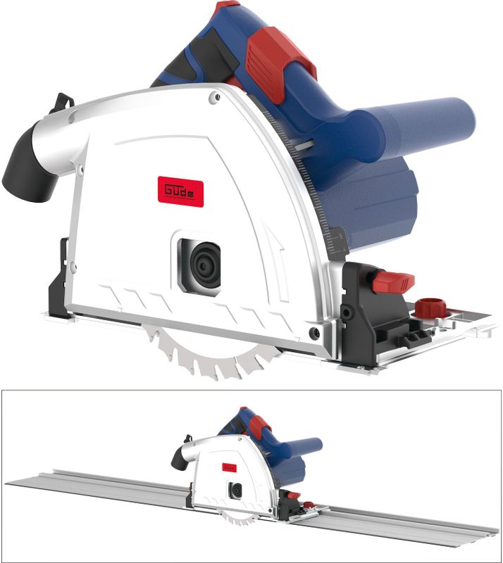 Güde TS 57-1400 KE -  Invalzaag incl. geleiderails
