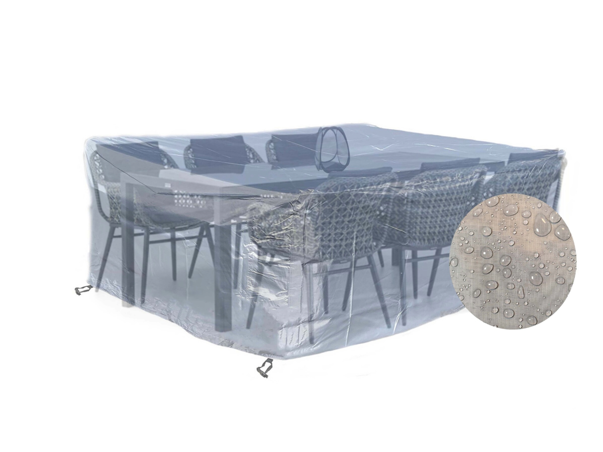 CUHOC Diamond 242 x 162 x 100 cm tuinmeubelhoes set
