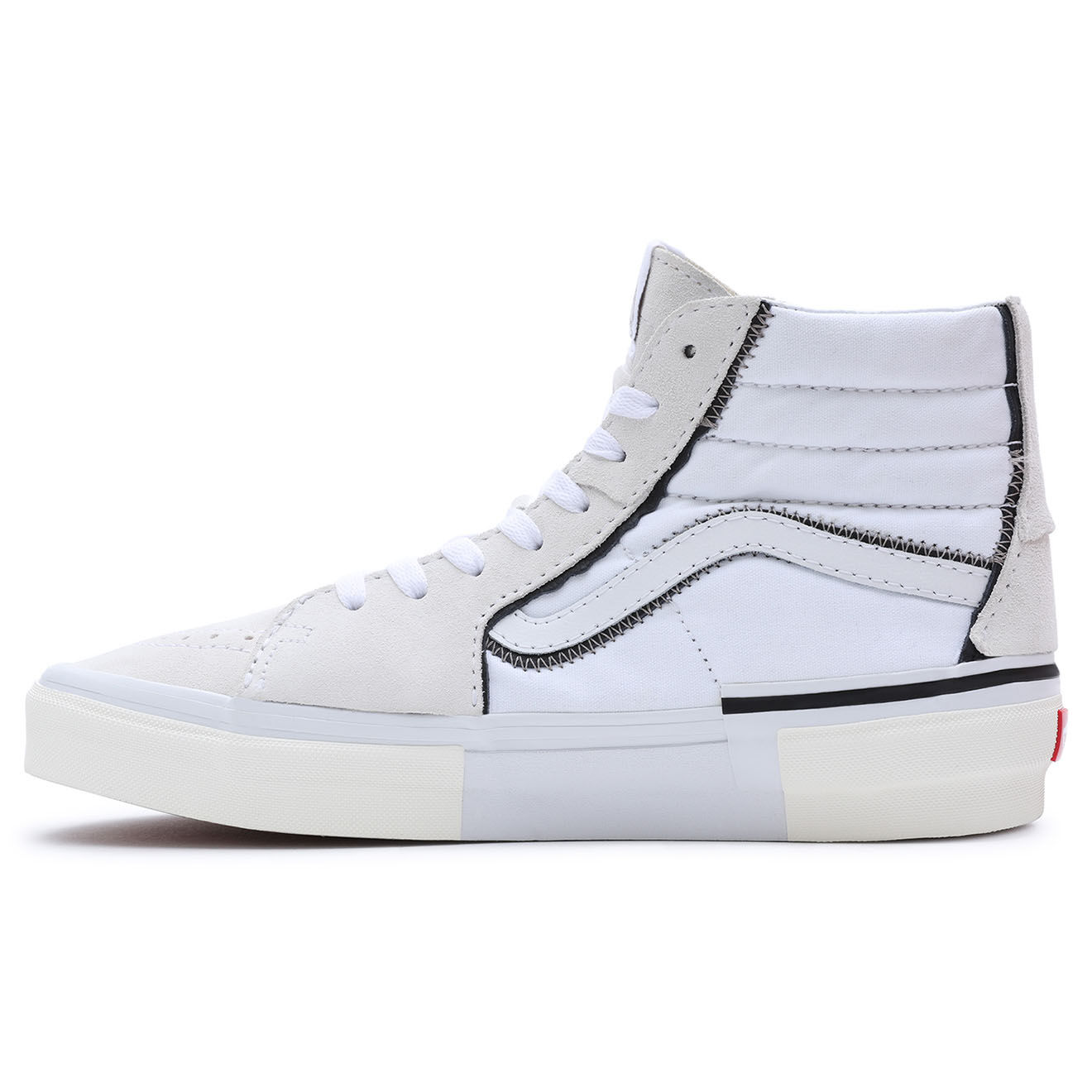 Vans Baskets SK8-Hi Reconstruct blanches