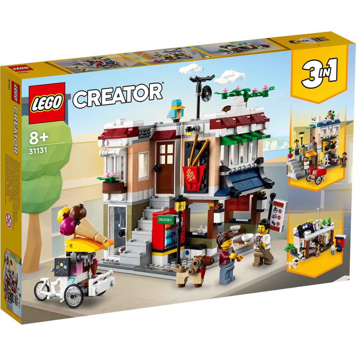 Magasin de nouilles du centre ville Lego Créator 31131