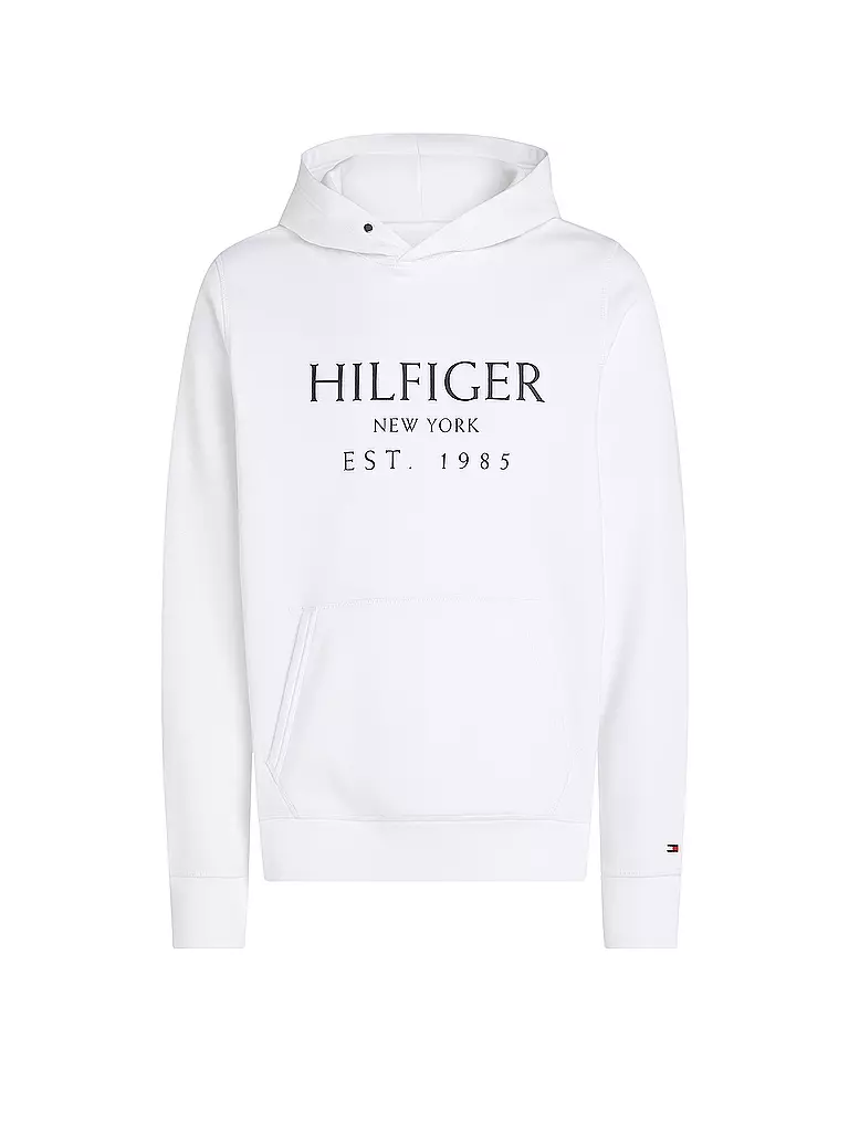 TOMMY HILFIGER Kapuzensweater - Hoodie weiss