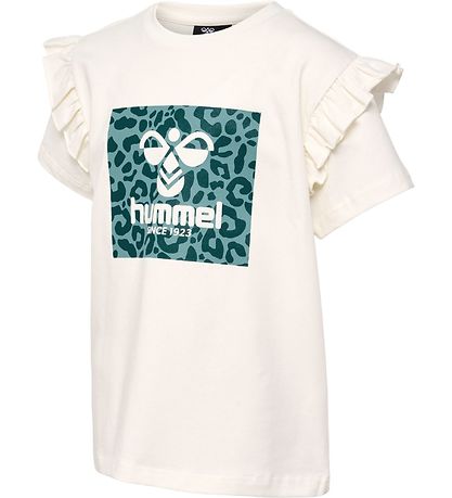 Hummel T-Shirt - hmlFlowy - Marshmallow