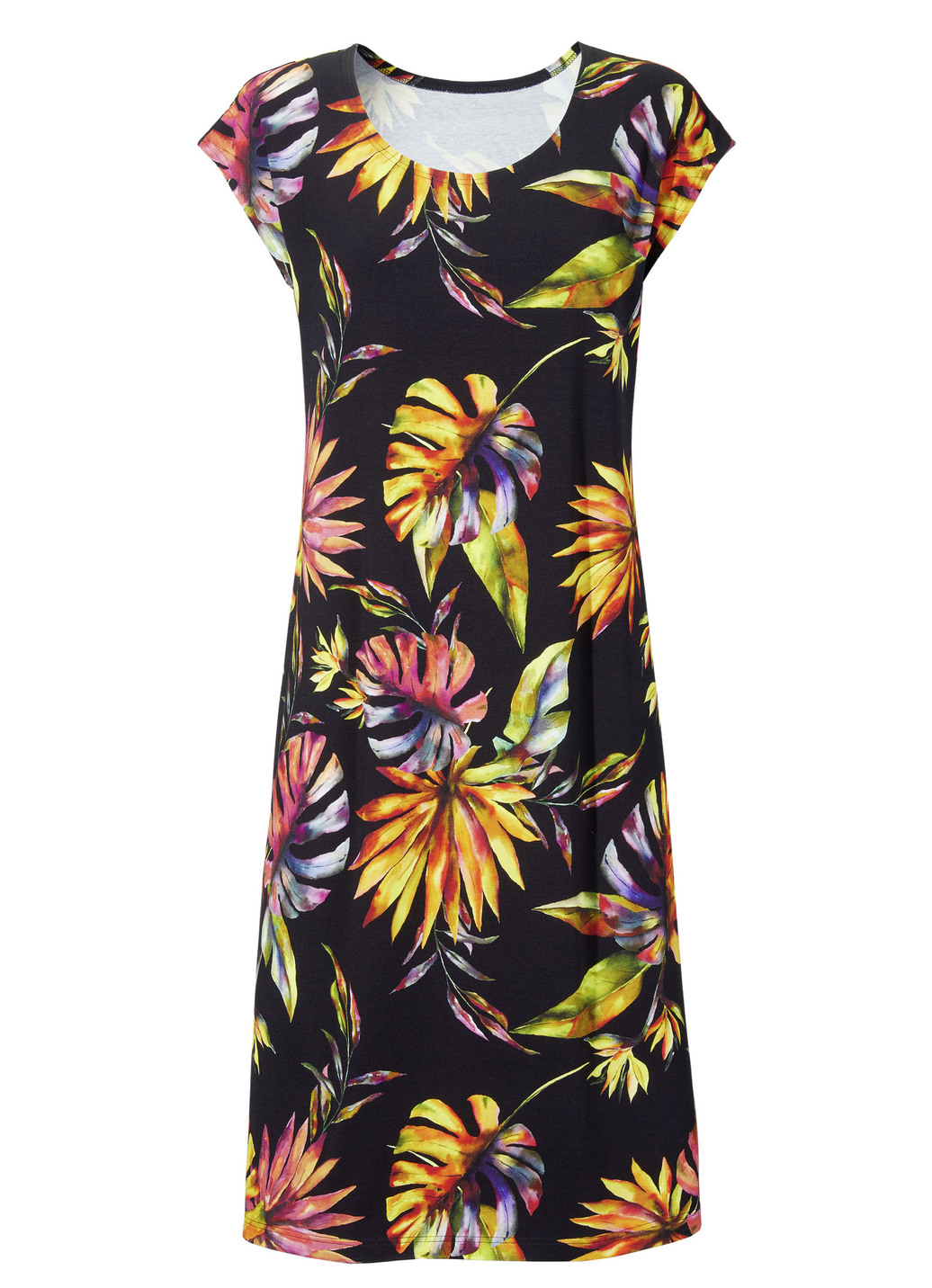 Klaus Modelle Kleid mit farbbrillantem Druckdessin