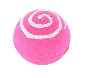 Treets Badbruisbal Pink Swirl 1 stuk
