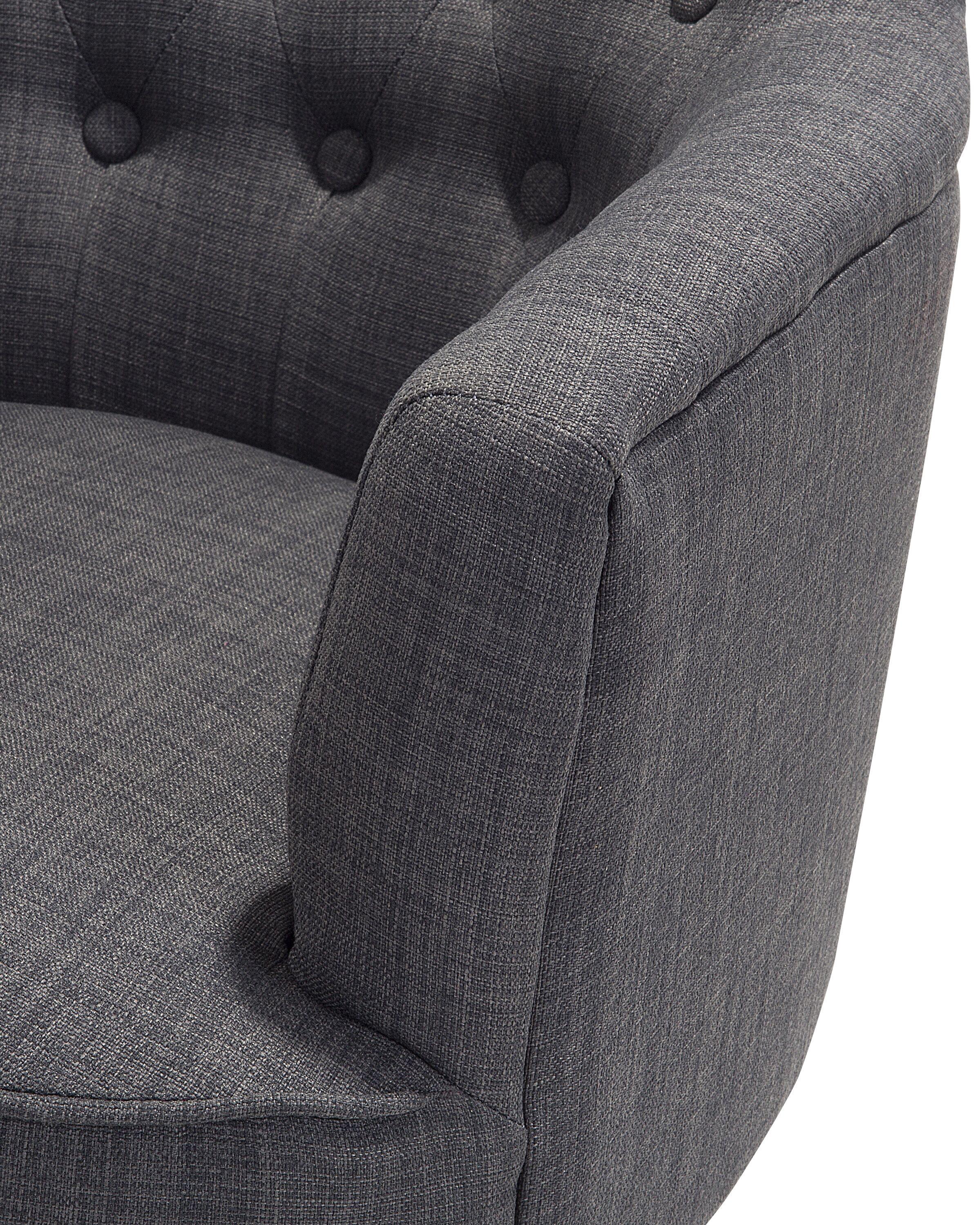 Fauteuil ALESUND Stof Donkergrijs