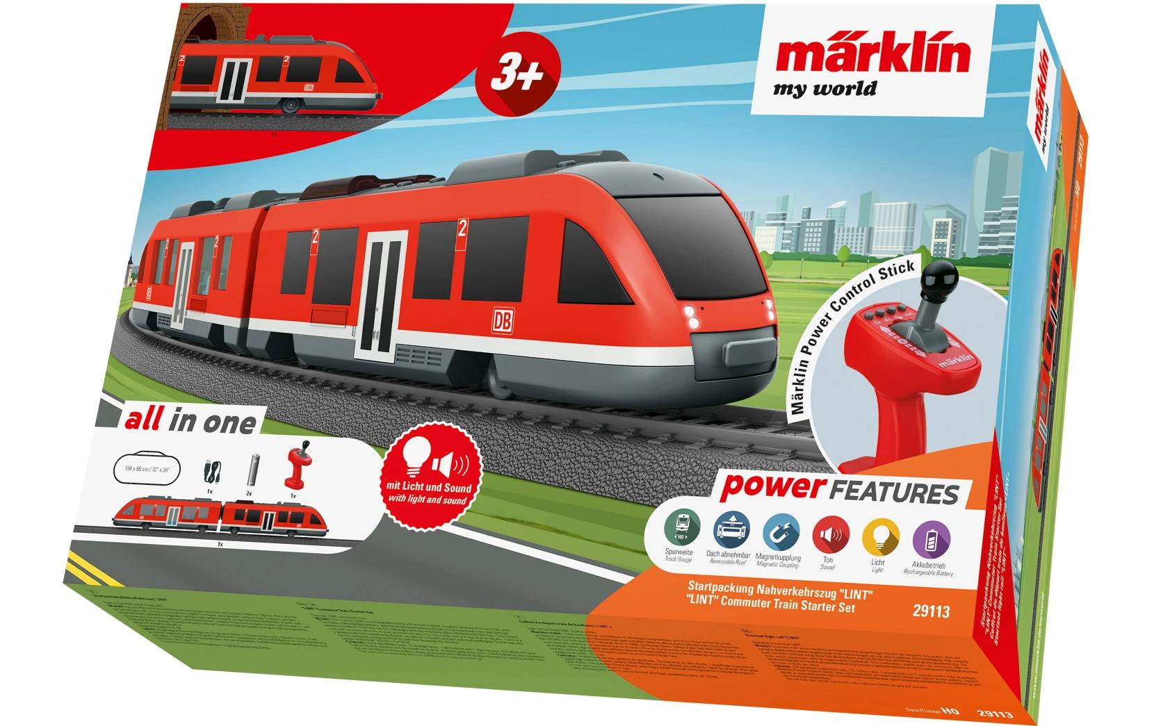 Startpackung SP Nahverkehrszug LINT, my worldGrenzenloses Fahrvergnügen für kleine Zugführer