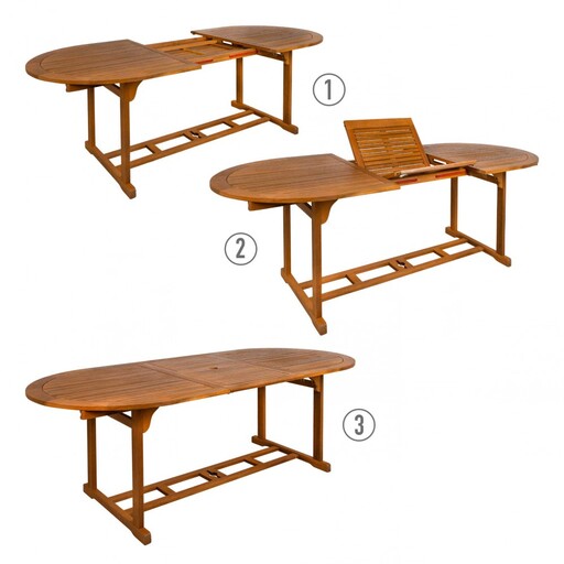 Mesa oval extensível Active Wood