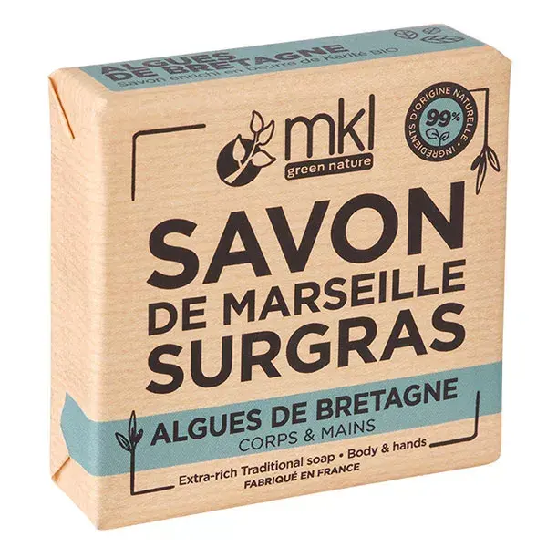 MKL Green Nature Savon de Marseille Algues de Bretagne 100g