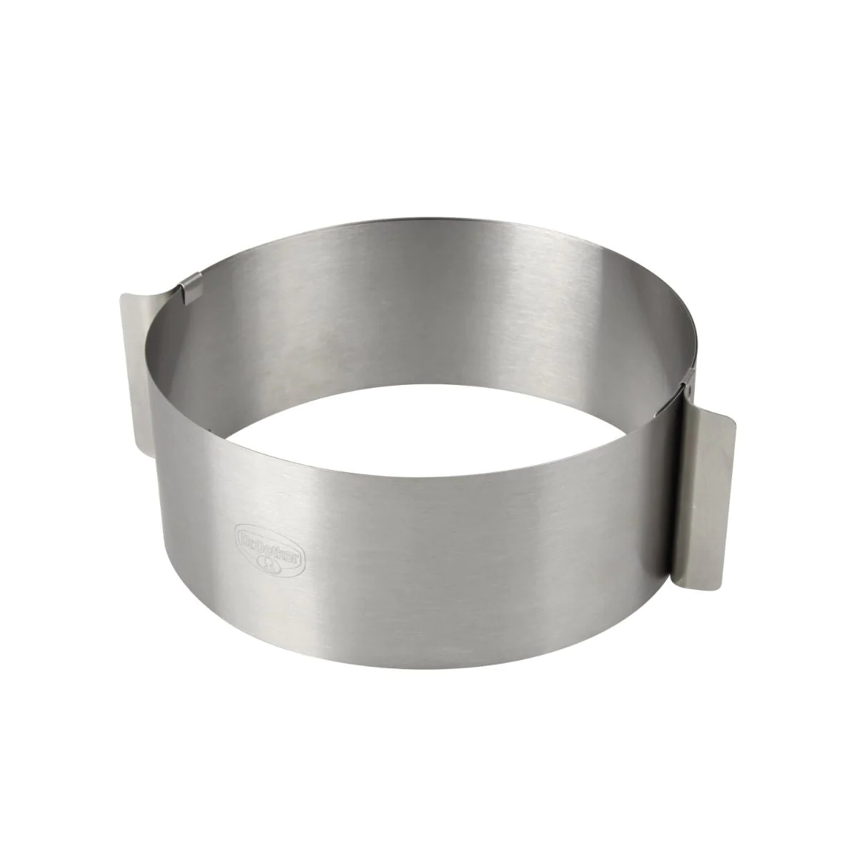 Cercle à pâtisserie en acier inoxydable extensible de 16 à 30 cm Dr. O