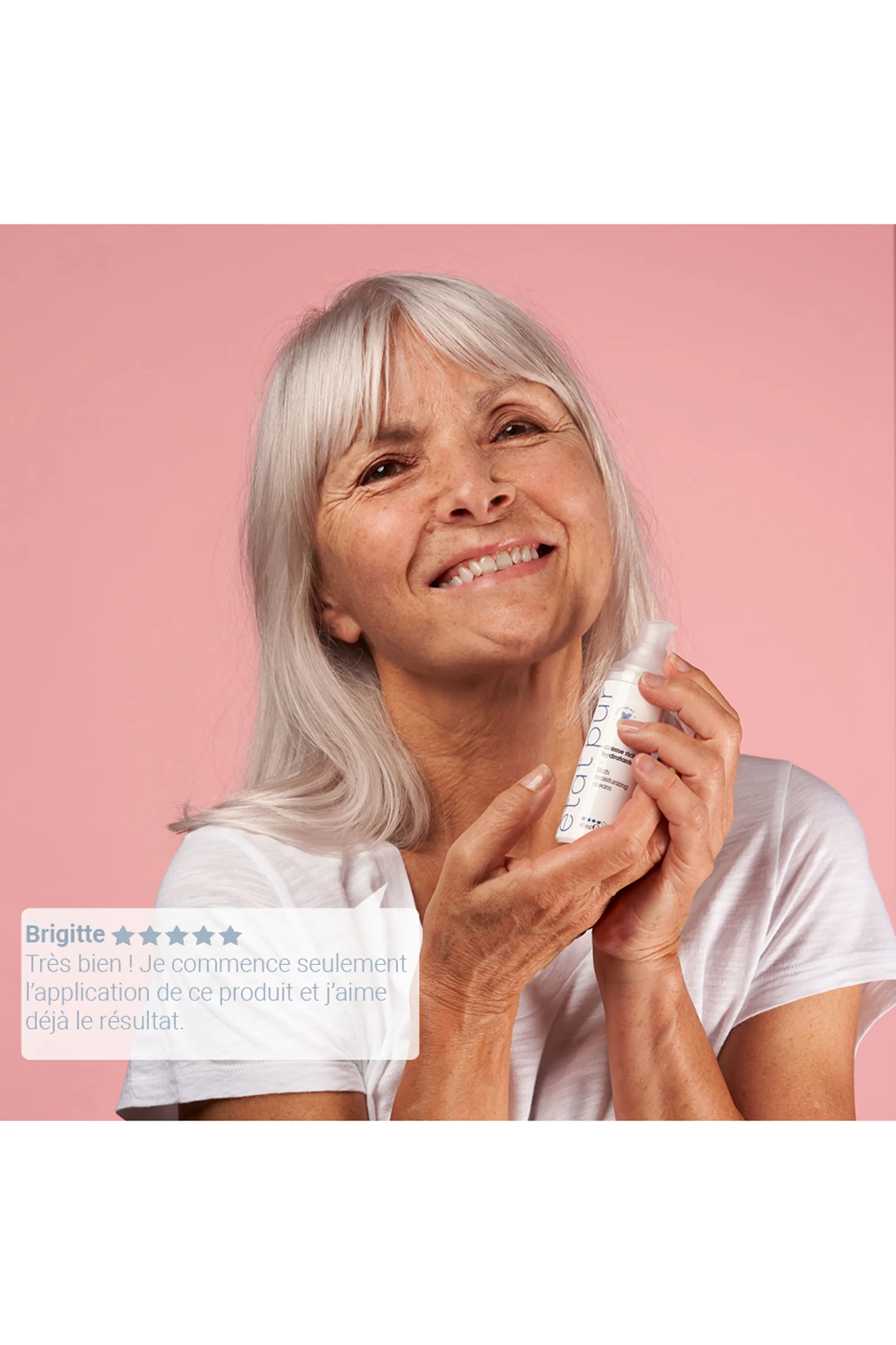 Etat Pur Crème riche hydratante visage et cou-40 ml