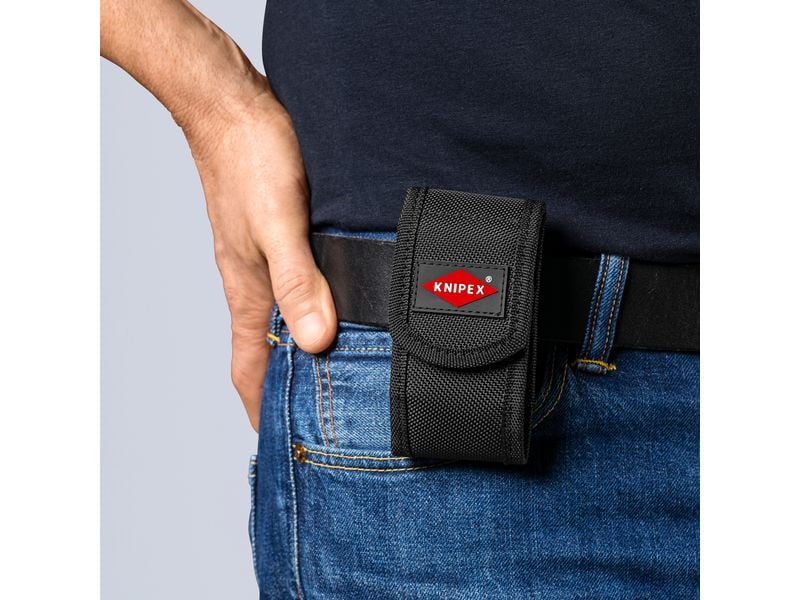 Knipex Wasserpumpenzange Set, XS, 100 mm XS-Zangenschlüssel und Cobra XS-Wasserpumpenzange in praktischer Gürteltasche