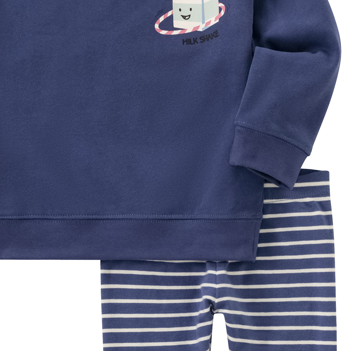 Topomini Baby Sweatshirt und Leggings im Set dunkelblau